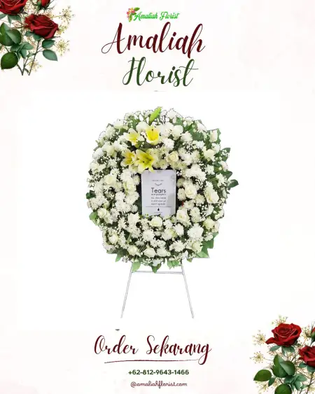 Krans Bunga Duka Cirimekar Cibinong